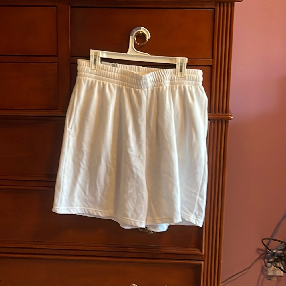 White shorts! From garage! Size large!